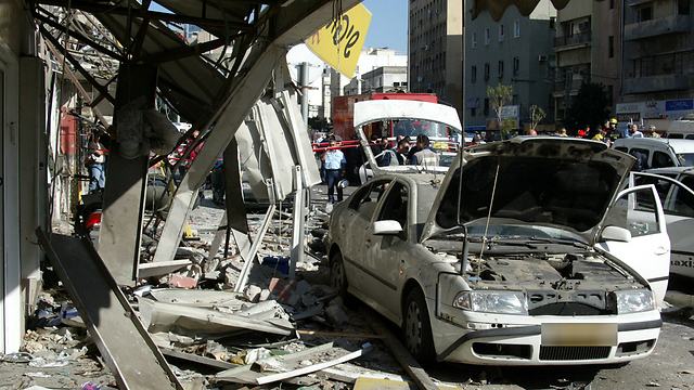 הפיגוע הפלילי ב-2003 בתל אביב (צילום: מיכאל קרמר) (צילום: מיכאל קרמר)