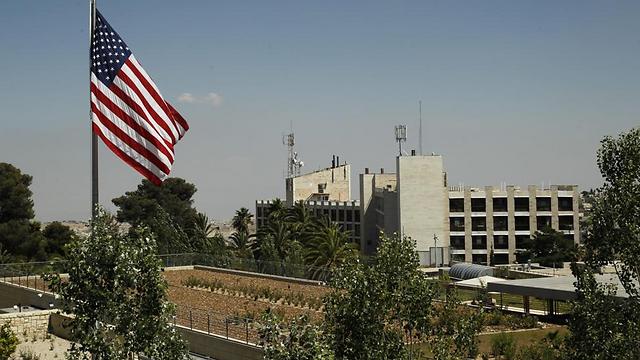 הקונסוליה האמריקנית בירושלים. תהפוך לשגרירות? (צילום: עטא עוויסאת, ידיעות אחרונות) (צילום: עטא עוויסאת, ידיעות אחרונות)