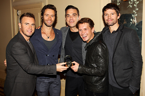 The group's original lineup included Robbie Williams (middle) (Photo: Getty Images Imagebank) (Photo: Getty Images Imagebank)