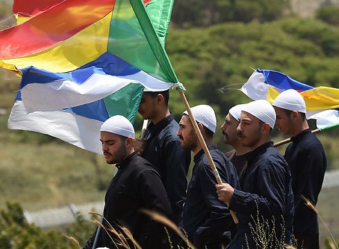 We understand that free protests of tens of thousands of Druze in our villages in Israel should not be taken for granted (Photo: Efi Sharir) 