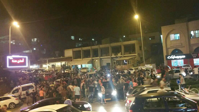 מהומות במג'דל שמס אמש ()