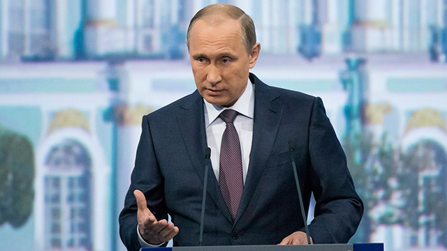 President Putin is cracking down (Photo: AP)