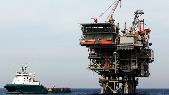 Noble Energy, Delek gas drilling rig (Photo: Reuters)