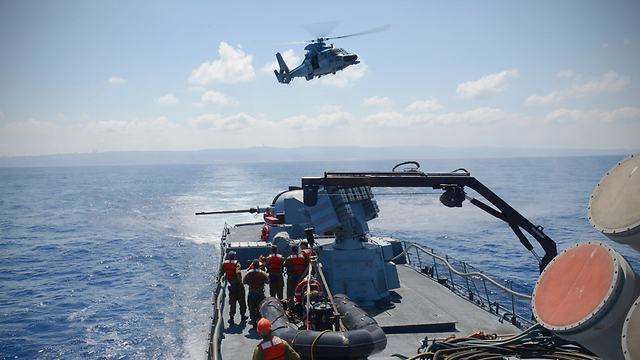 Naval exercise (Photo: IDF Spokesman's Office)