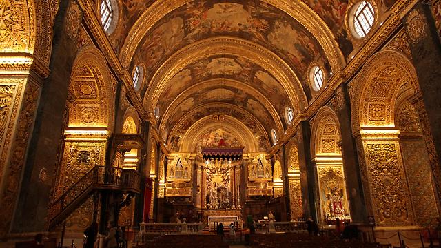 כנסיית סנט ג'ון, מלטה (צילום: עינב ברזני) (צילום: עינב ברזני)