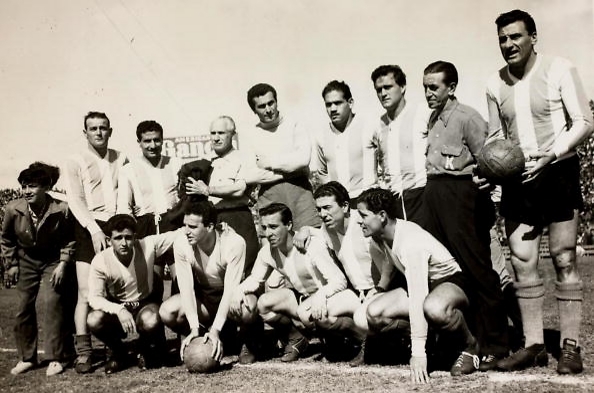 נבחרת ארגנטינה ב-1958 (צילום: getty images)