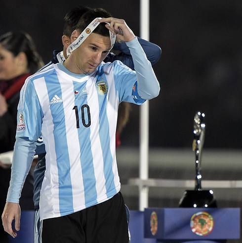 מסי בקופה אמריקה. ארגנטינה תיאלץ להסתדר בלעדיו (צילום: AFP) (צילום: AFP)
