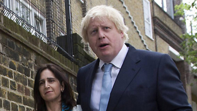 ראש העיר לונדון בוריס ג'ונסון. ידוע כ"פה גדול" (צילום: AFP) (צילום: AFP)