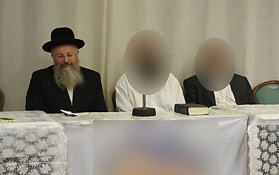Rabbi Shmuel Eliyahu with students at Orot HaAri Yeshiva. 'We are guilty' (Photo: Avihu Shapira)
