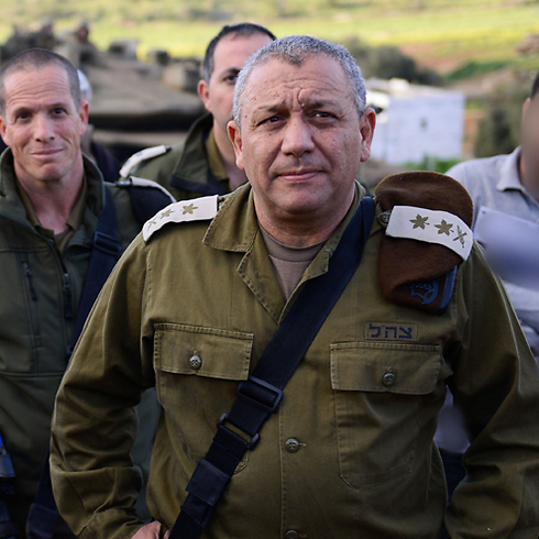 Lieutenant General Eizenkot. One step closer to implementing the plan. (Photo: IDF Spokesperson)
