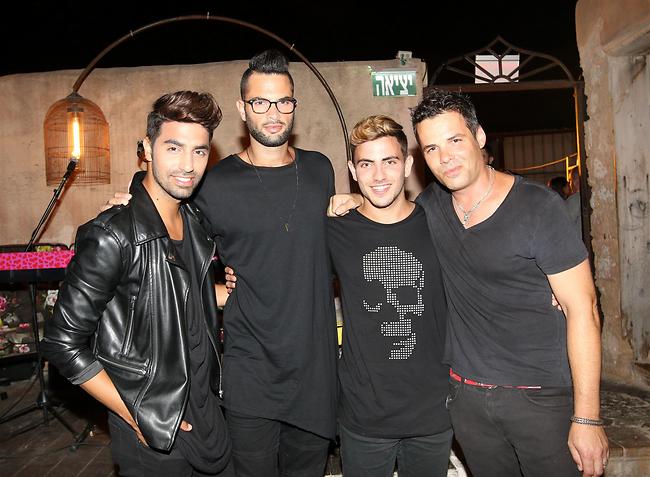 תעשו עיבוד ל"יום מעונן"? להקת בוי בנד והרפז (צילום: ענת מוסברג)