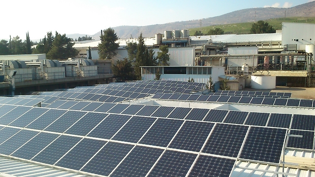 פנאלים סולארים בכרמיאל (באדיבות חברת ירוק אנרגיה מהטבע) (באדיבות חברת ירוק אנרגיה מהטבע)
