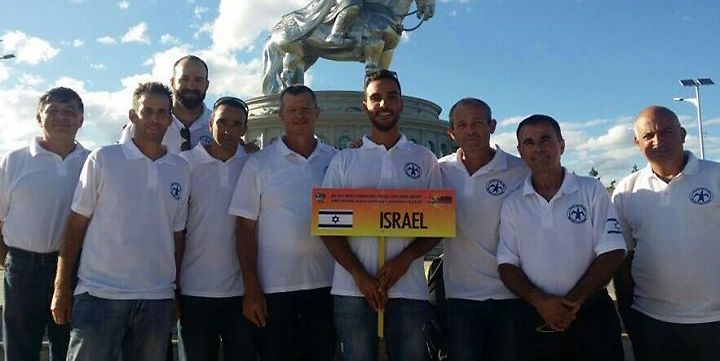 משלחת ישראל לאליפות העולם (צילום: עצמה - המרכז לאגודות ספורט עצמאיות)
