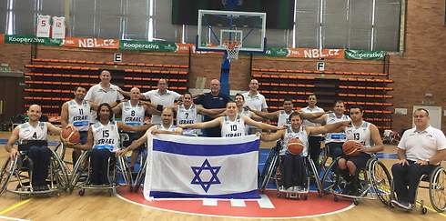 Israel's wheelchair basketball team