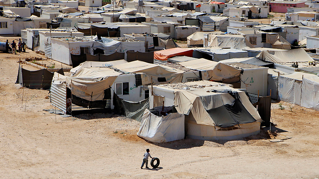 A Syrian refugee camp (Photo: AP)
