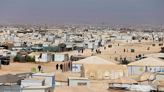 The Zaatari refugee camp housing Syrian refugees in Jordan (Photo: AP) (Photo: AP)