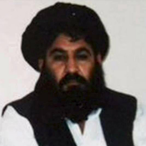 Taliban leader in Afghanistan Mullah Akhtar Mansour.