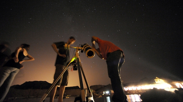 Star gazing in Timna (Photo: Anat Shish) (Photo: Anat Shish)