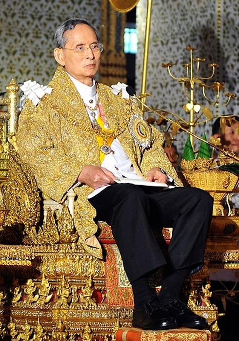 מלך תאילנד. רוצה שהנתינים יתנהגו כמו הכלב שלו (צילום: רויטרס) (צילום: רויטרס)