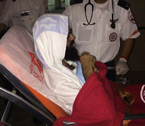 Allaan during his transfer to Brazilai Hospital.