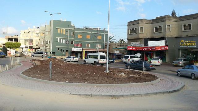 The controversial square. (Photo: Mohammed Shinawi)
