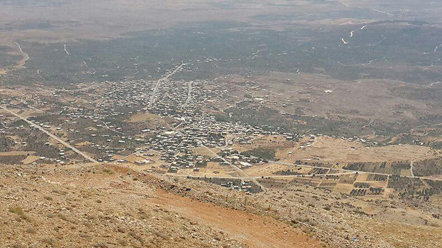 כפר חאדר. אחת מהמובלעות שבשליטת אסד (צילום: יואב זיתון) (צילום: יואב זיתון)