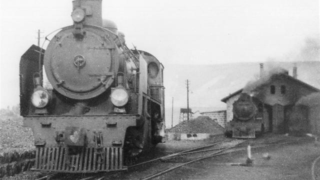 תחנת הרכבת בצמח. הייתה מגיעה לדמשק (צילום: באדיבות מוזיאון הרכבת) (צילום: באדיבות מוזיאון הרכבת)