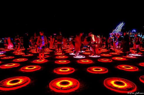אמנות ב"Burning Man" (צילום: אורן לדרמן) (צילום: אורן לדרמן)