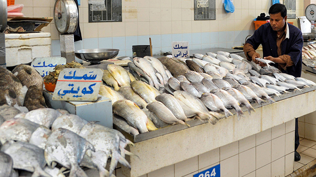 סוחרי הדגים בכוויית נכנעו למחאה ברשת כי הצרכנים לא באו לקנות (צילום: EPA) (צילום: EPA)