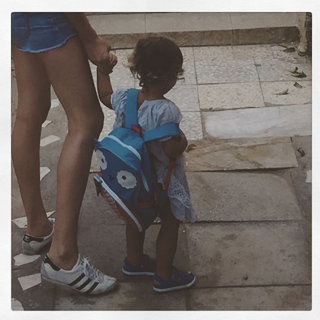 מה יש לך בתיק? הבת של עידן רייכל, פליפה הלנה