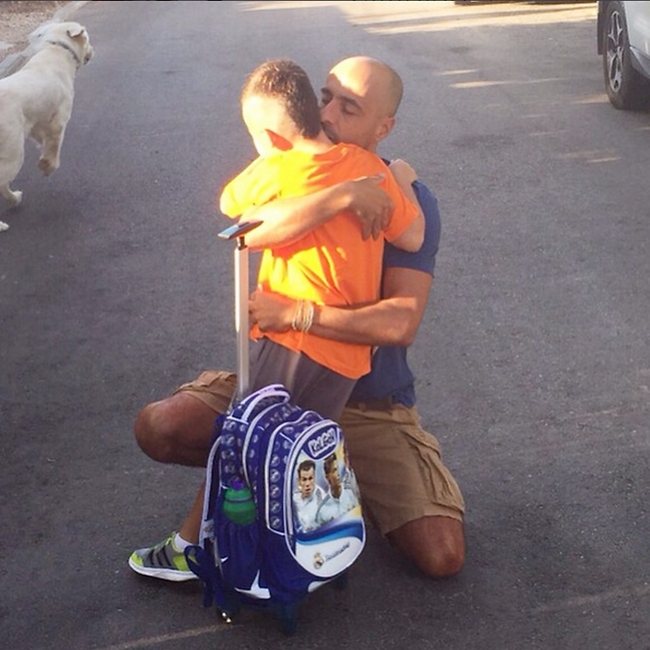 נמסנו! פיניש עם הבן 