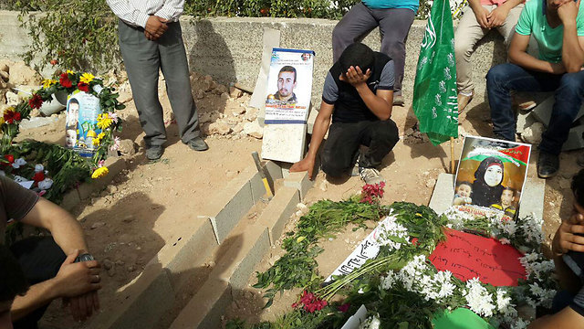The graves of the family (Photo: Hassan Shaalan)