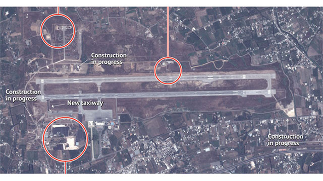 תמונות לוויין מהבסיס בלטקיה ()
