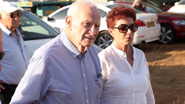נשיא העליון לשעבר מאיר שמגר והשופטת מיכל רובינשטיין (צילום: מוטי קמחי) (צילום: מוטי קמחי)