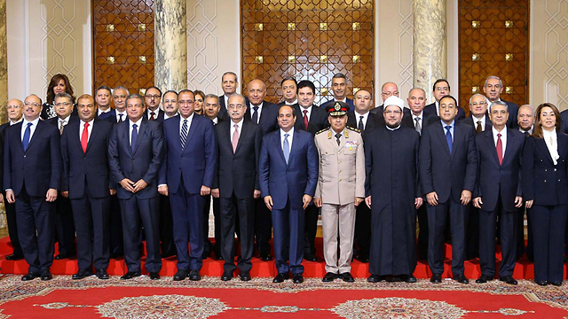  (צילום: AFP, EGYPTIAN PRESIDENCY) (צילום: AFP, EGYPTIAN PRESIDENCY)
