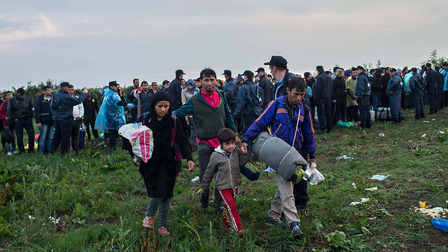 Refugees on their way to Europe. (Photo: Getty Images)