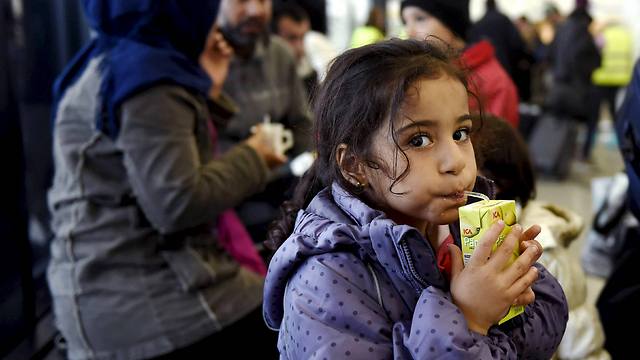 Refugees on the Swedish border (Photo: Reuters)