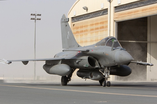 French Rafale jets deployed to the region (Photo: AFP)