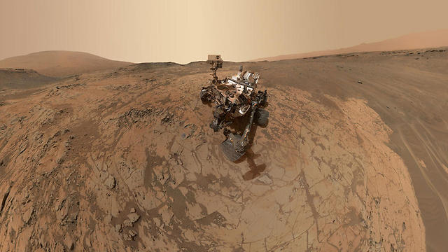 הגשושית על אדמת מאדים. שמה קץ לתיאוריה (צילום: gettyimages) (צילום: gettyimages)
