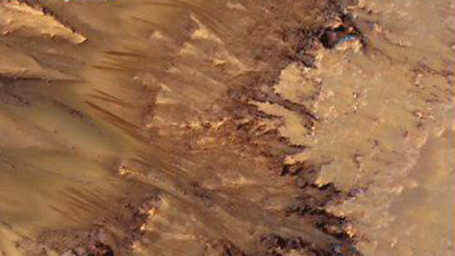 The Mars region where water once flowed.
