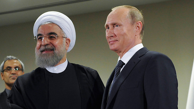 Iranian President Rouhani meets with Russian President Putin at the UN (Photo: AP)