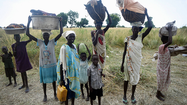 "אנשים כאלה לא צריכים להיות כאן". דרום סודן (צילום: AP) (צילום: AP)