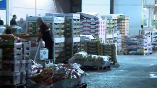 השוק הסיטונאי בצריפין (צילום: אבי חי) (צילום: אבי חי)