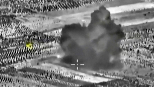 Russian airstrike south of Idlib, Syria (Photo: Reuters)