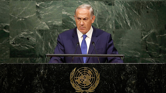 Netanyahu's silence at the UN General Assembly turned into an allegory of his helplessness, weakness, inability and futility of his actions. (Photo: AP)