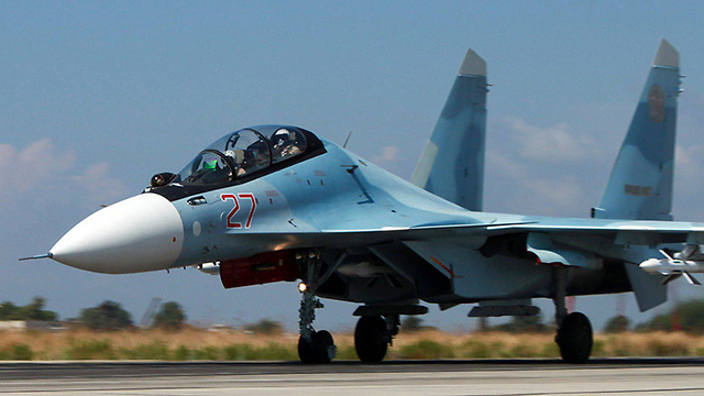 Russian fighter jet in Syria (Photo: EPA)