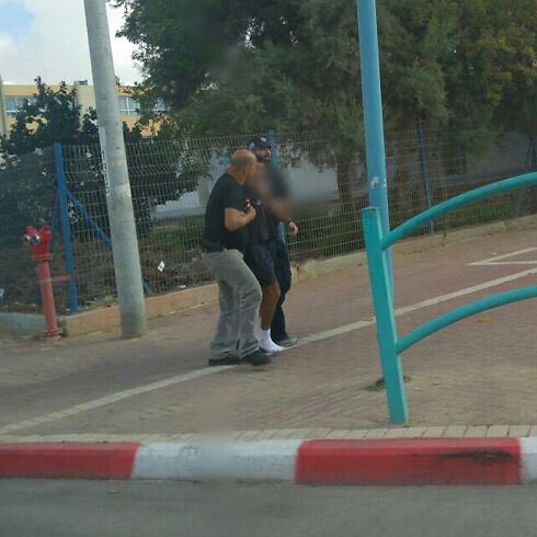 Dimona police arrest a Jewish terrorist who stabbed four Arabs (Photo:Israel Police)