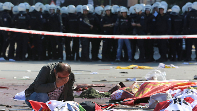 Suicide bombing in Ankara. The victims of this bloodshed are mostly Muslims (Photo: AP)
