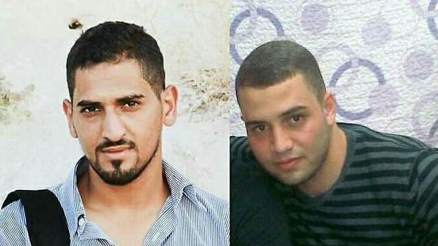 (Left) Baha Alian (22) killed (Right) Bilal Ranem (23) seriously wounded 