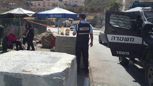 Checkpoint in East Jerusalem (Photo: Elior Levy)